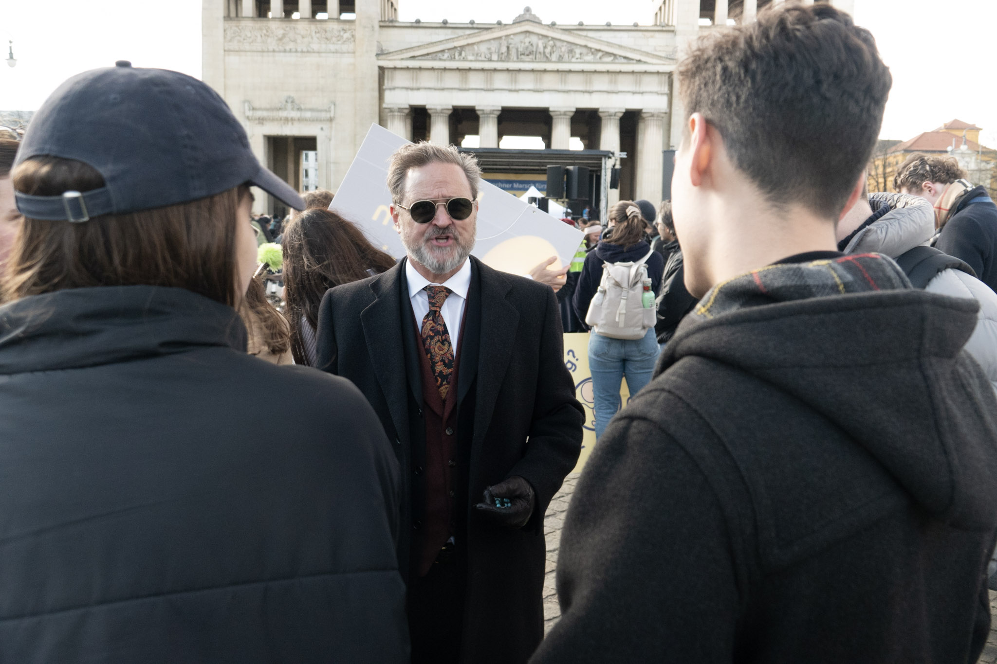 Matt Britton beim Marsch fürs Leben in München 2023
