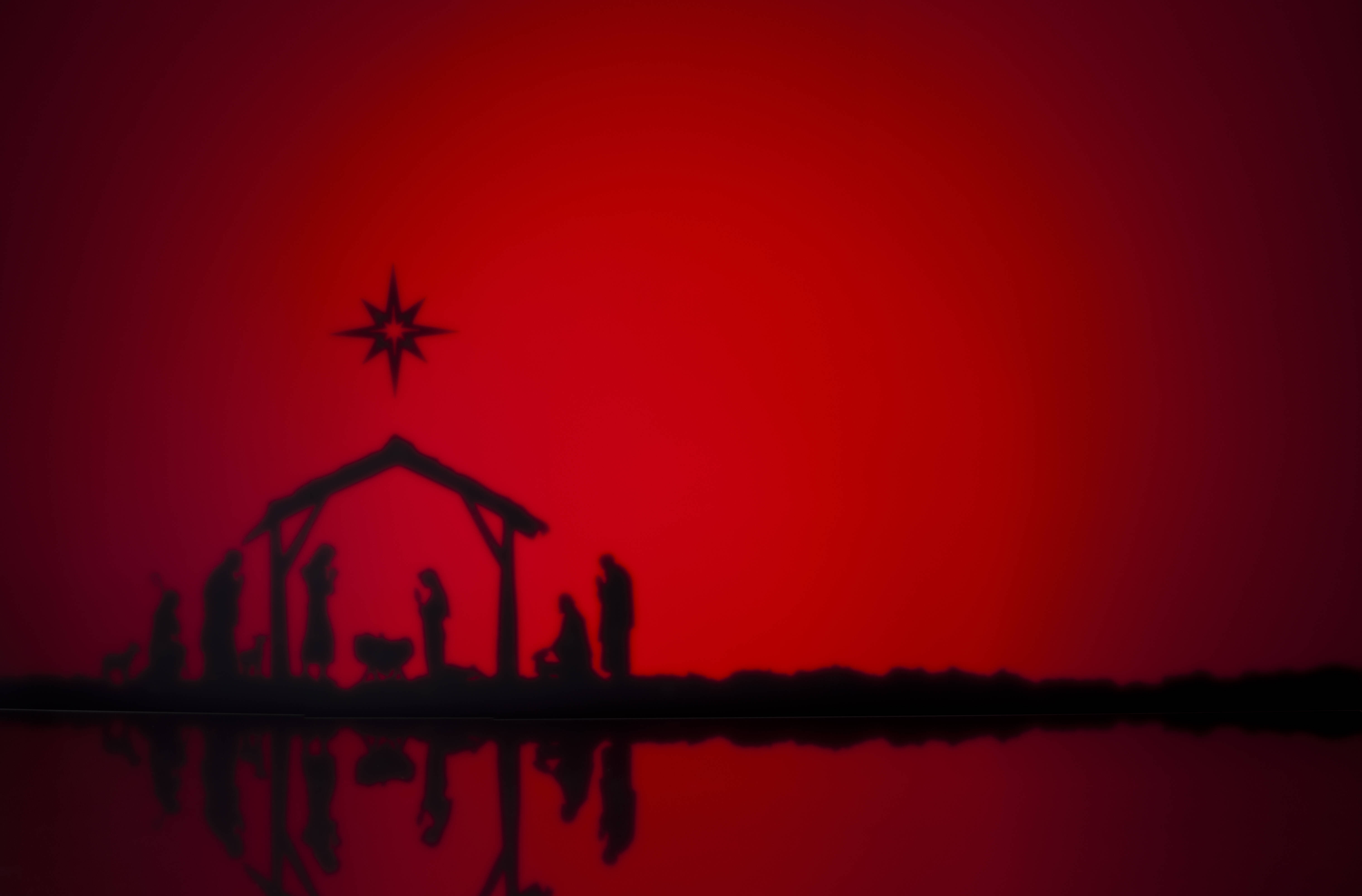Weihnachten, Krippe, Hirten, Weise aus dem Morgenland