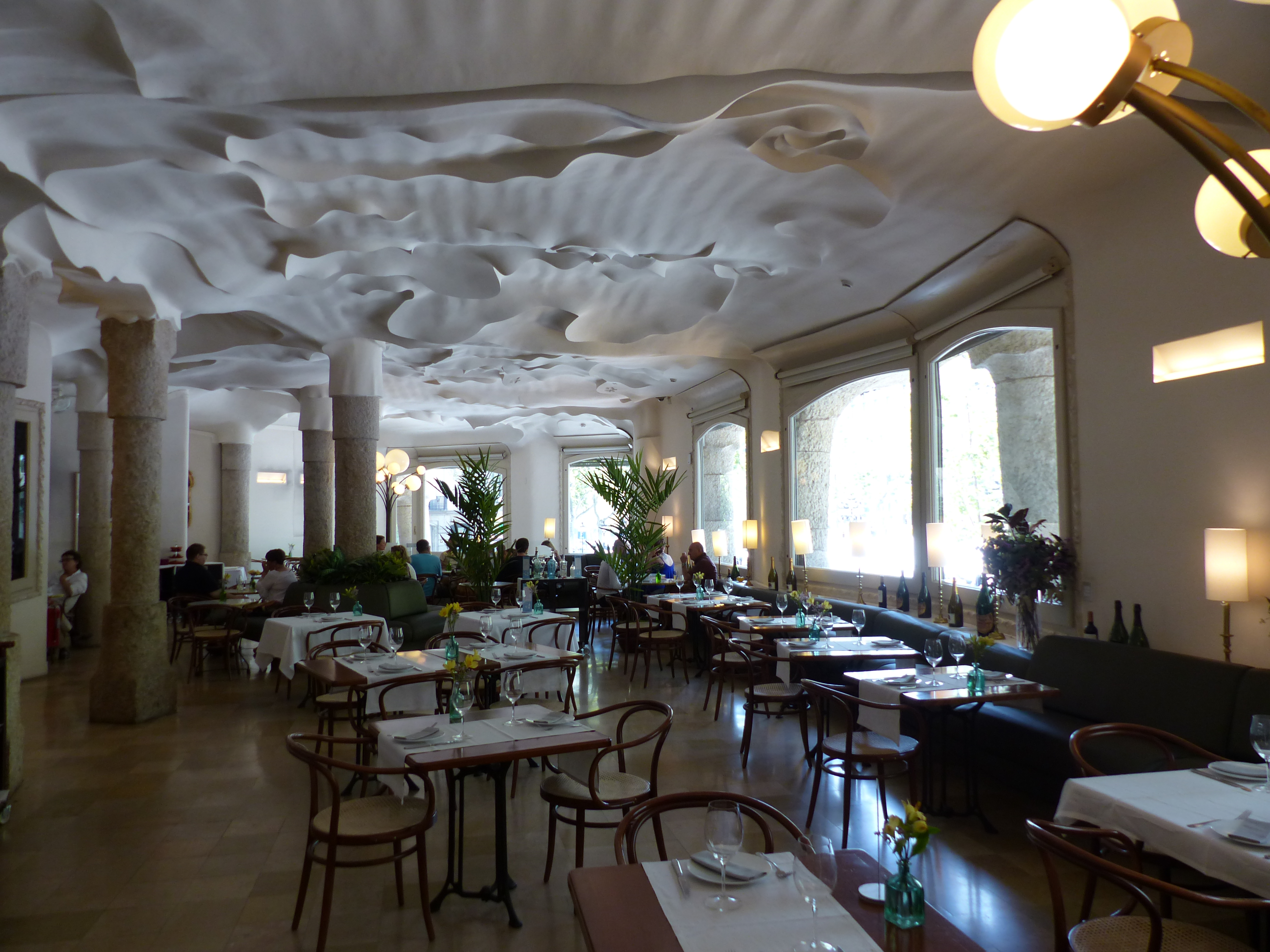 Interieur der Casa Milà in Barcelona, 2016