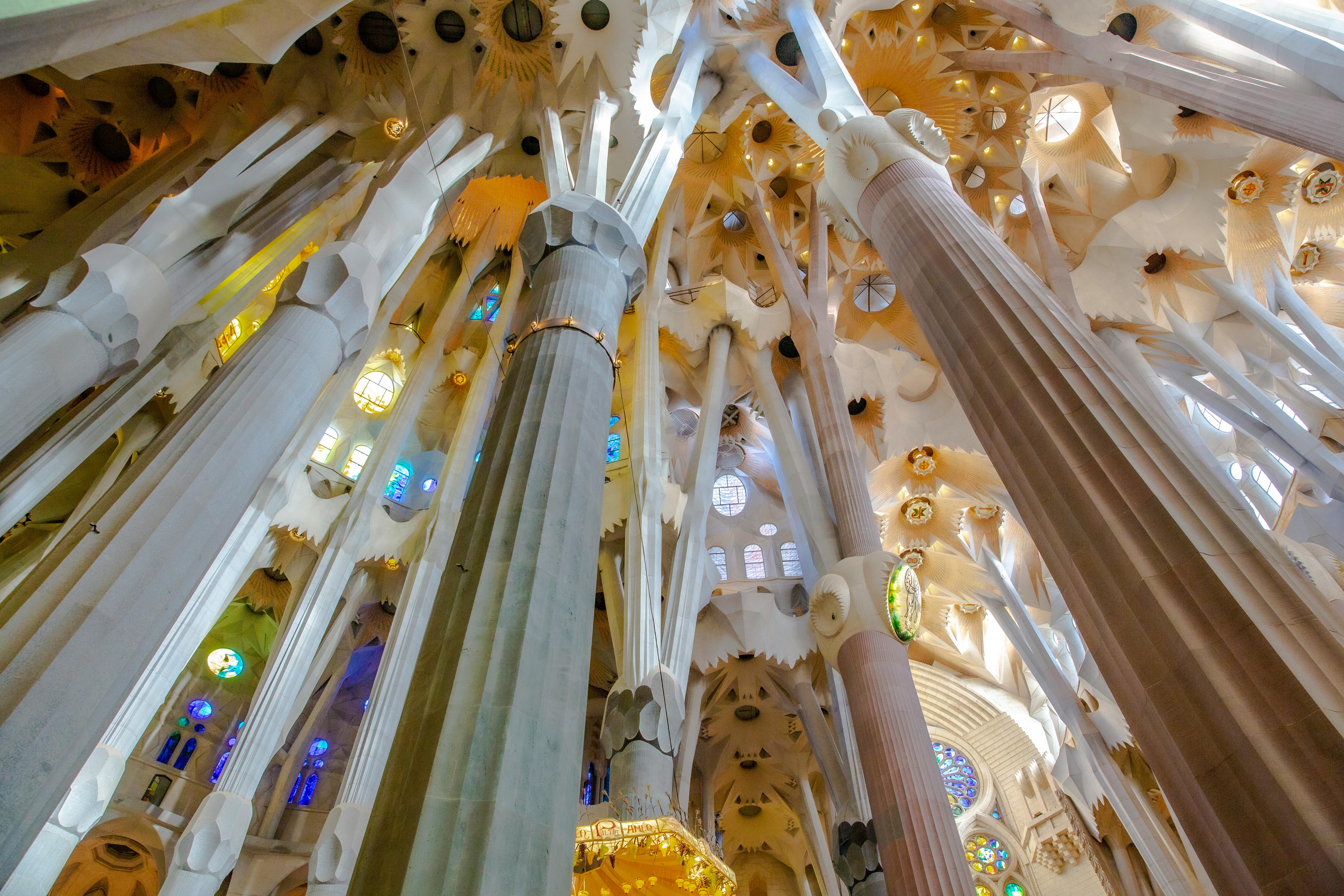 Sagrada Família, Deckengewölbe