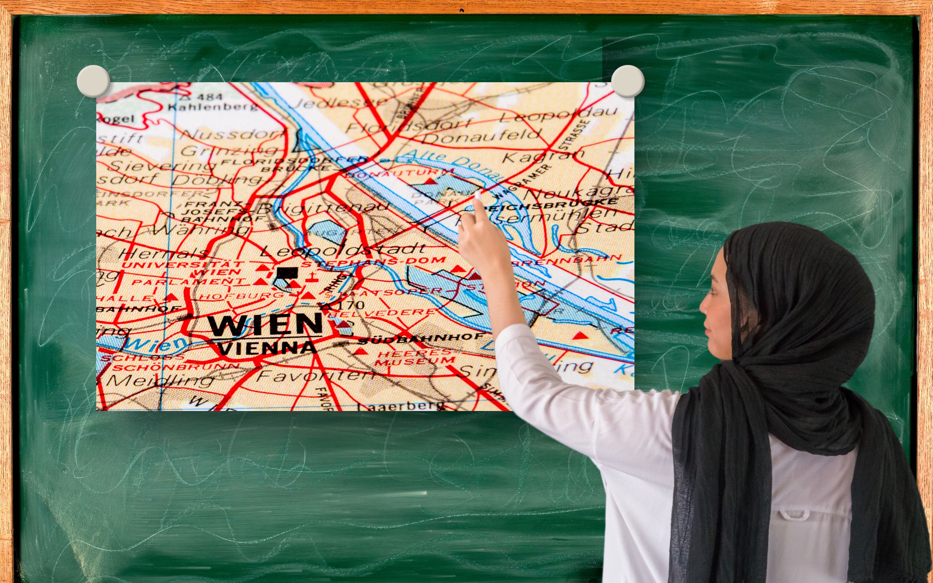 Illustration Islam-Gymnasium
