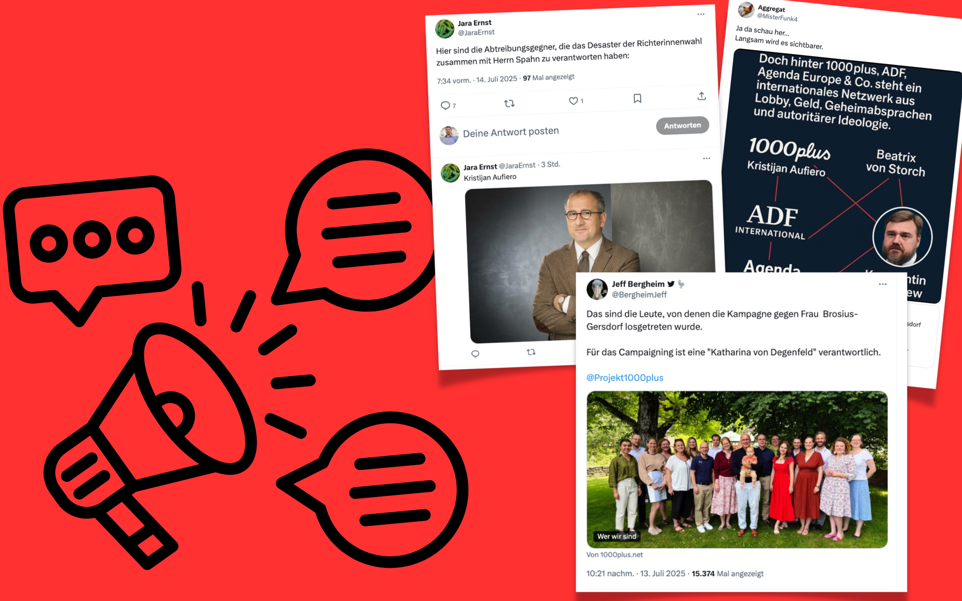 Wie eine linke Schmutzkampagne entsteht
