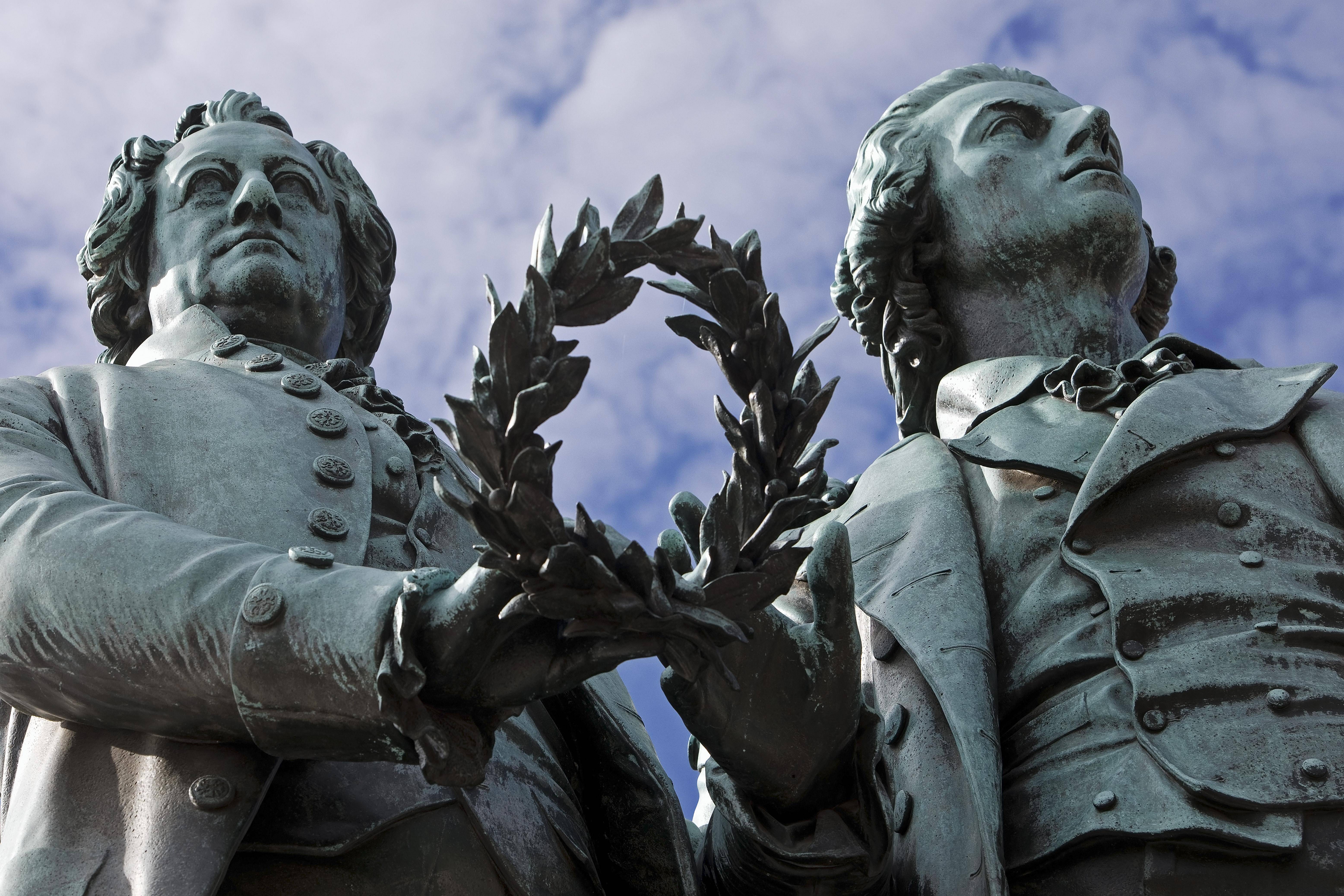 Goethe-und-Schiller-Denkmal Weimar