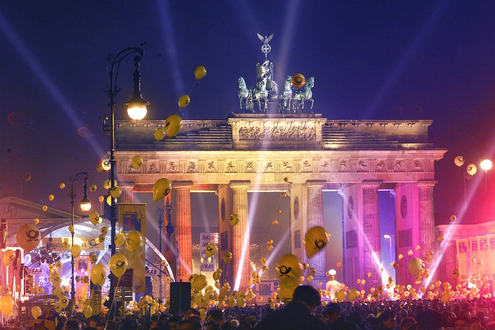 Silvesterparty in Berlin am 31.12.1999