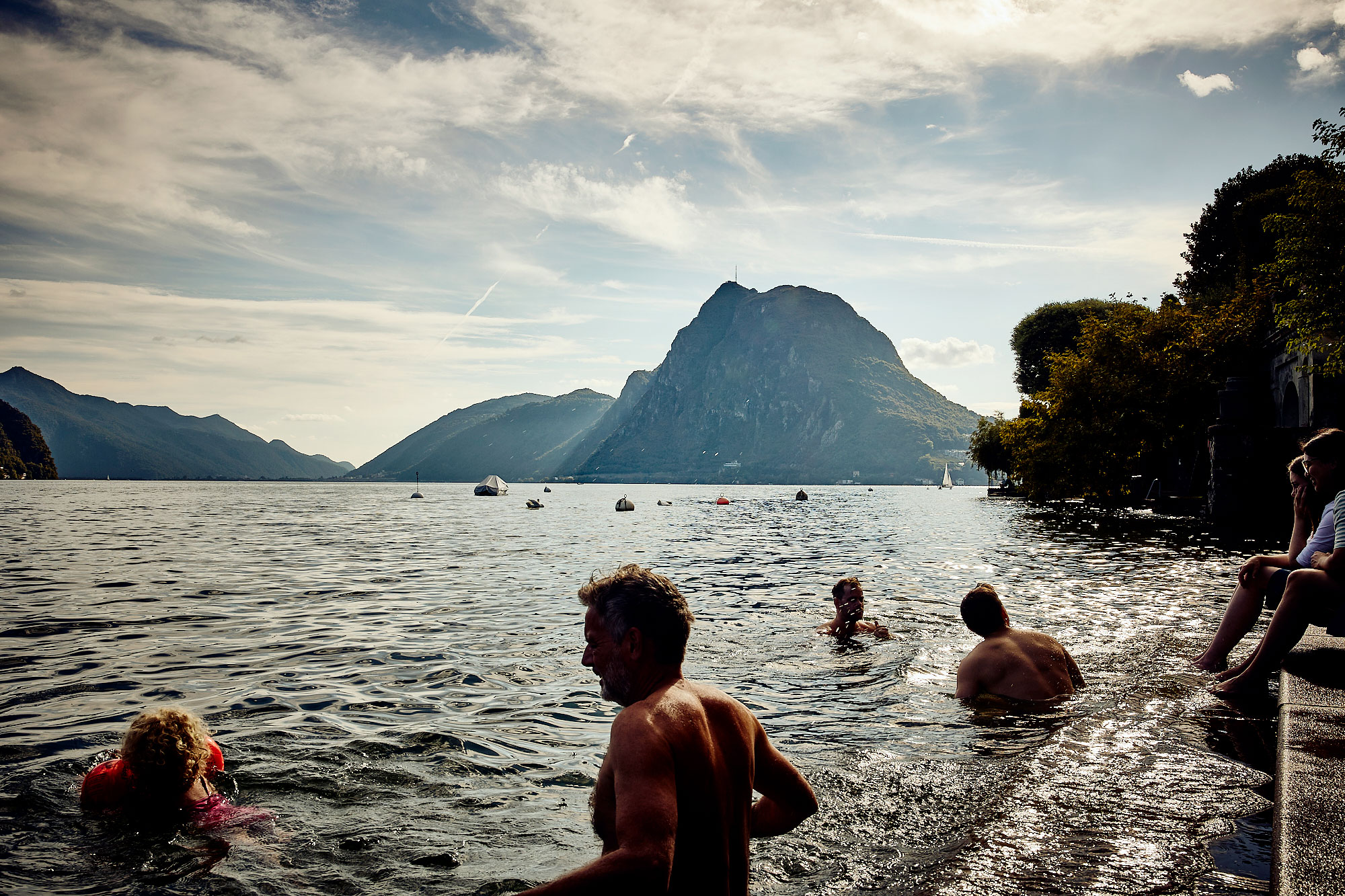 Letzter Sommertag am See