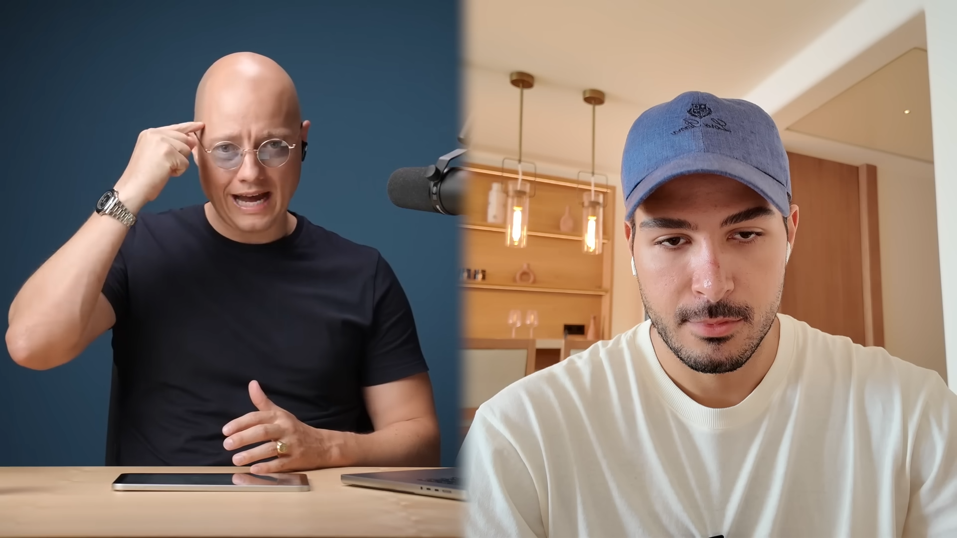 Philip Hopf und Kiarash Hossainpour