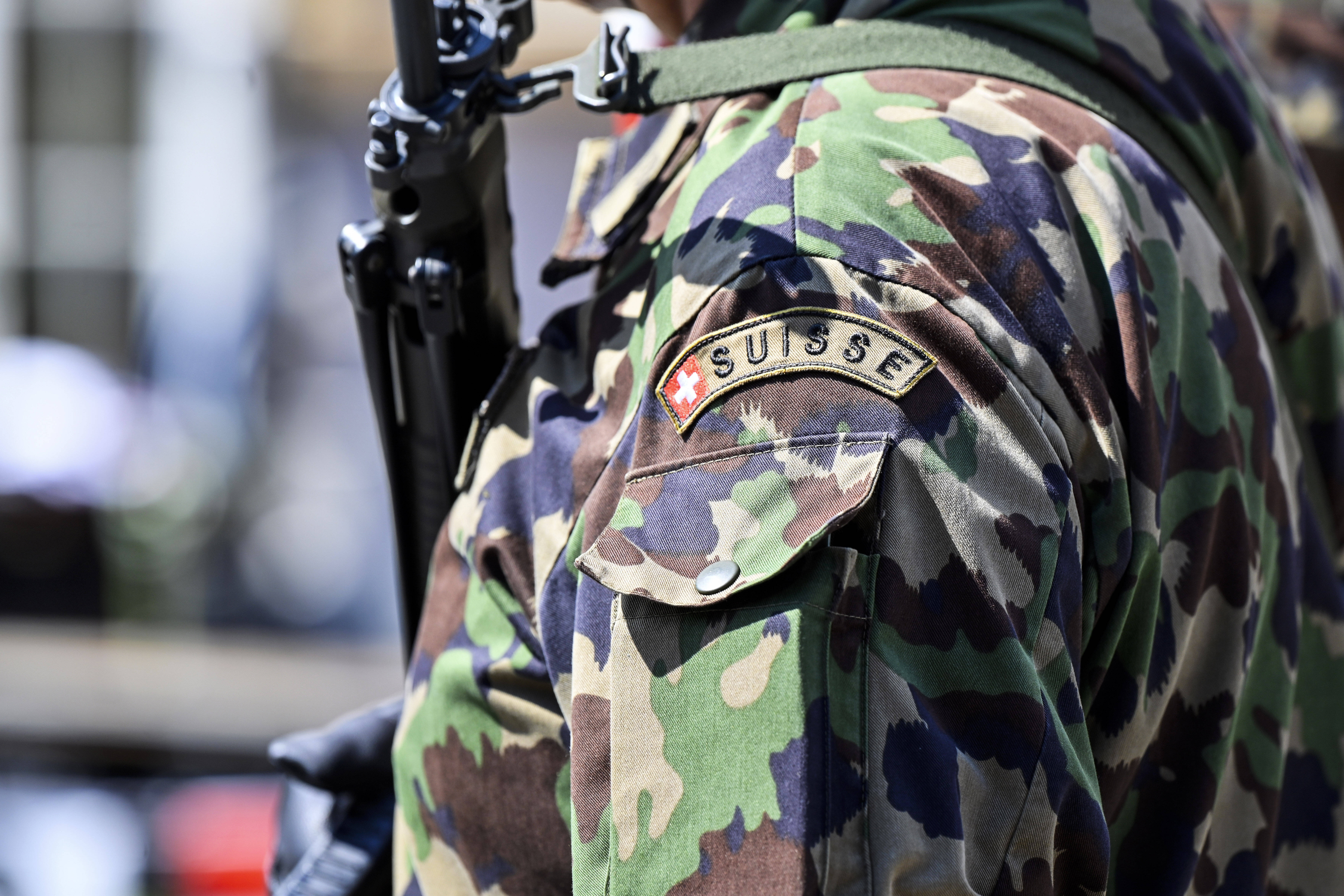 Soldat der Schweizer Armee