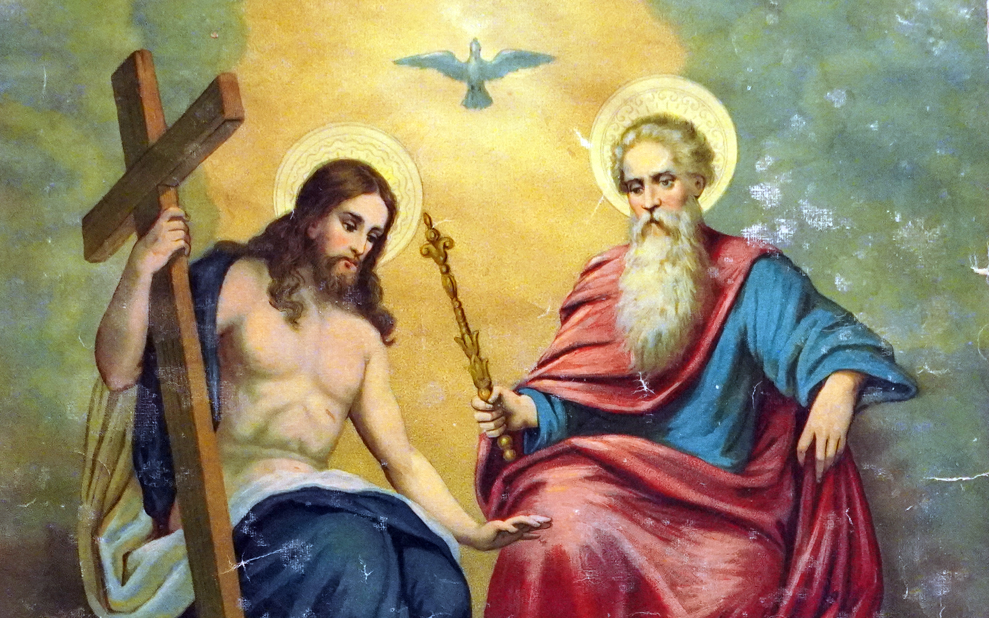 Heilige Dreifaltigkeit, Gott Vater, Jesus Christus und der Hl. Geist