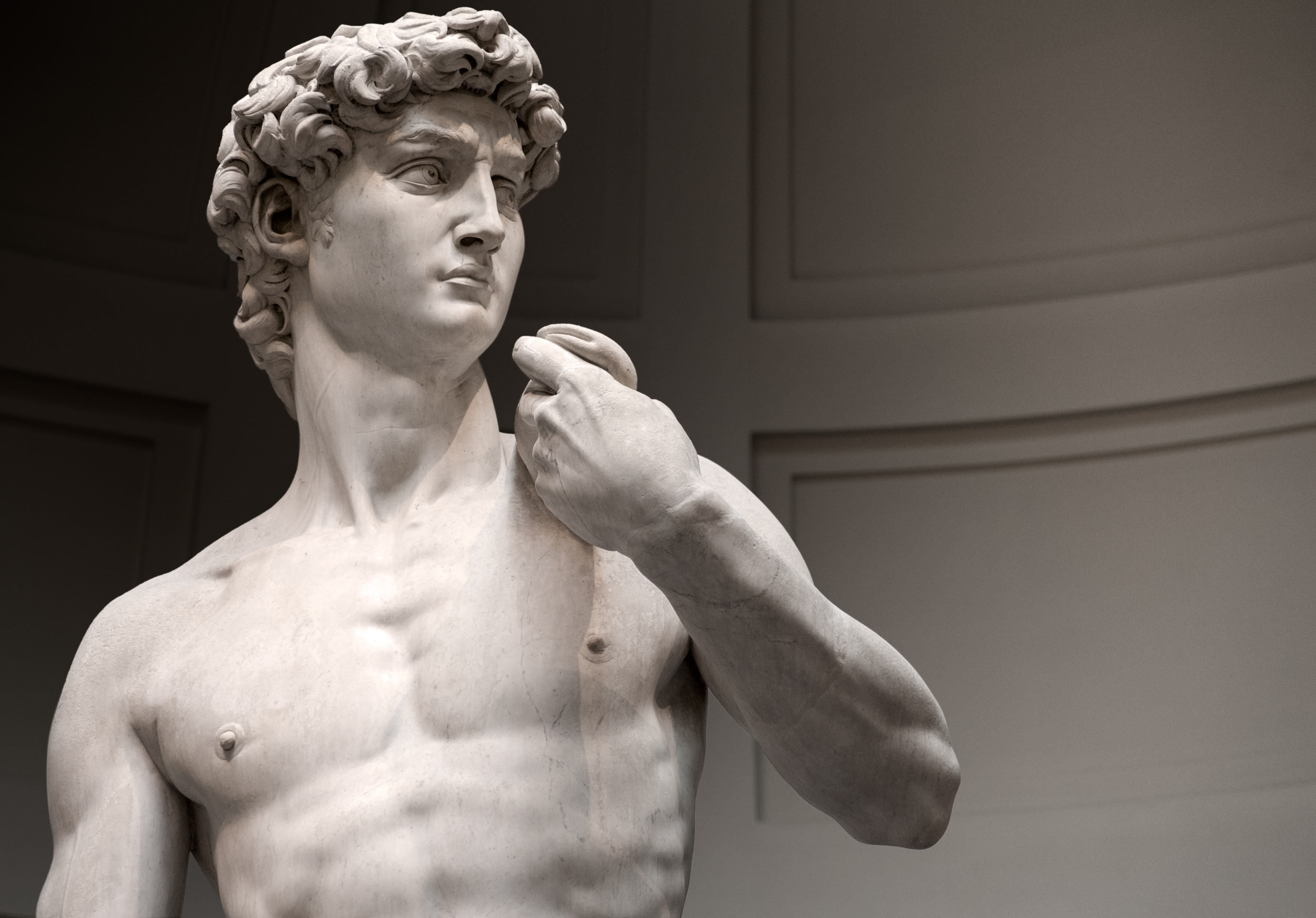 Michelangelos „David“ in der Accademia in Florenz