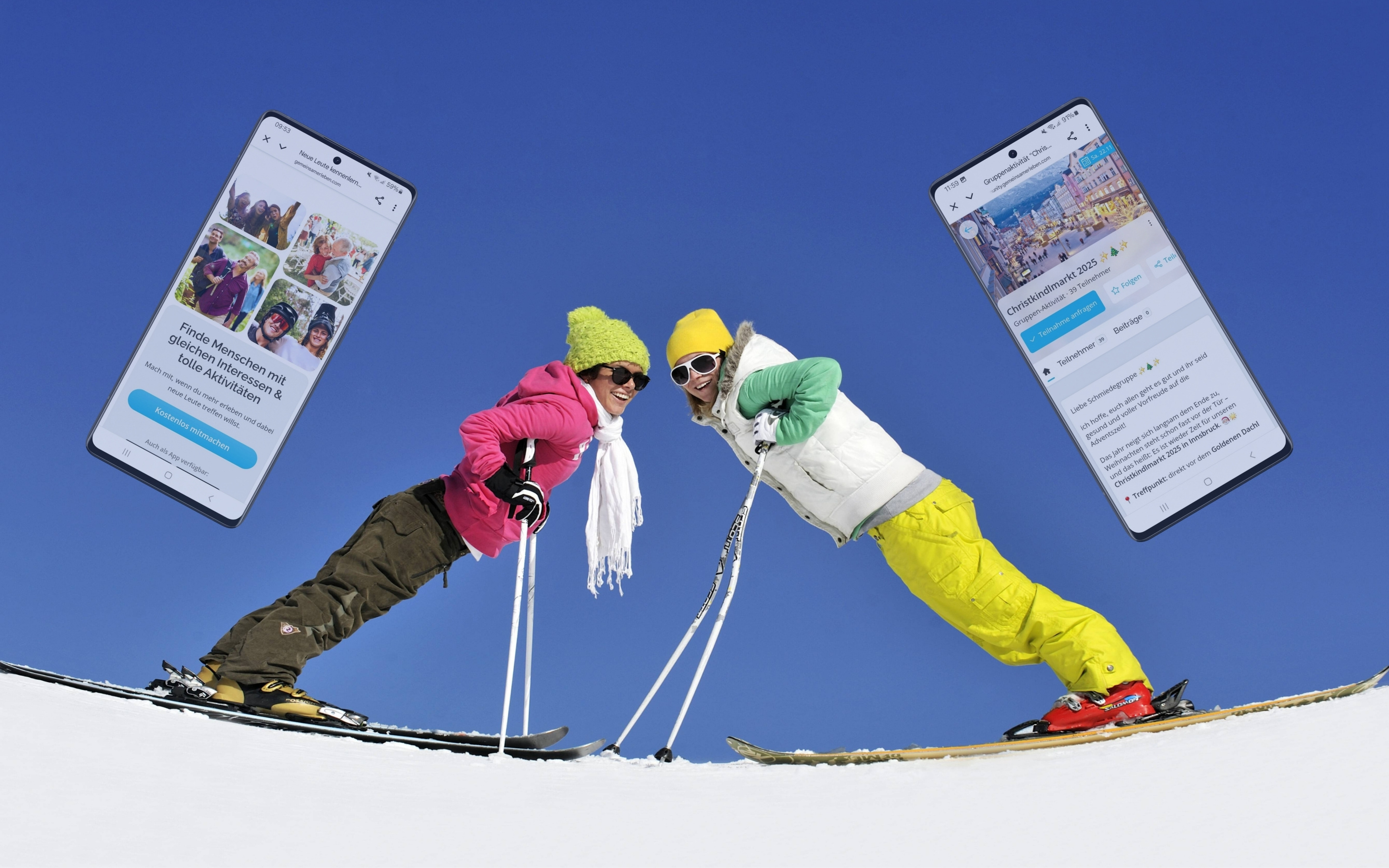 Gemeinsame Erlebnisse mit Gemeinsam Erleben