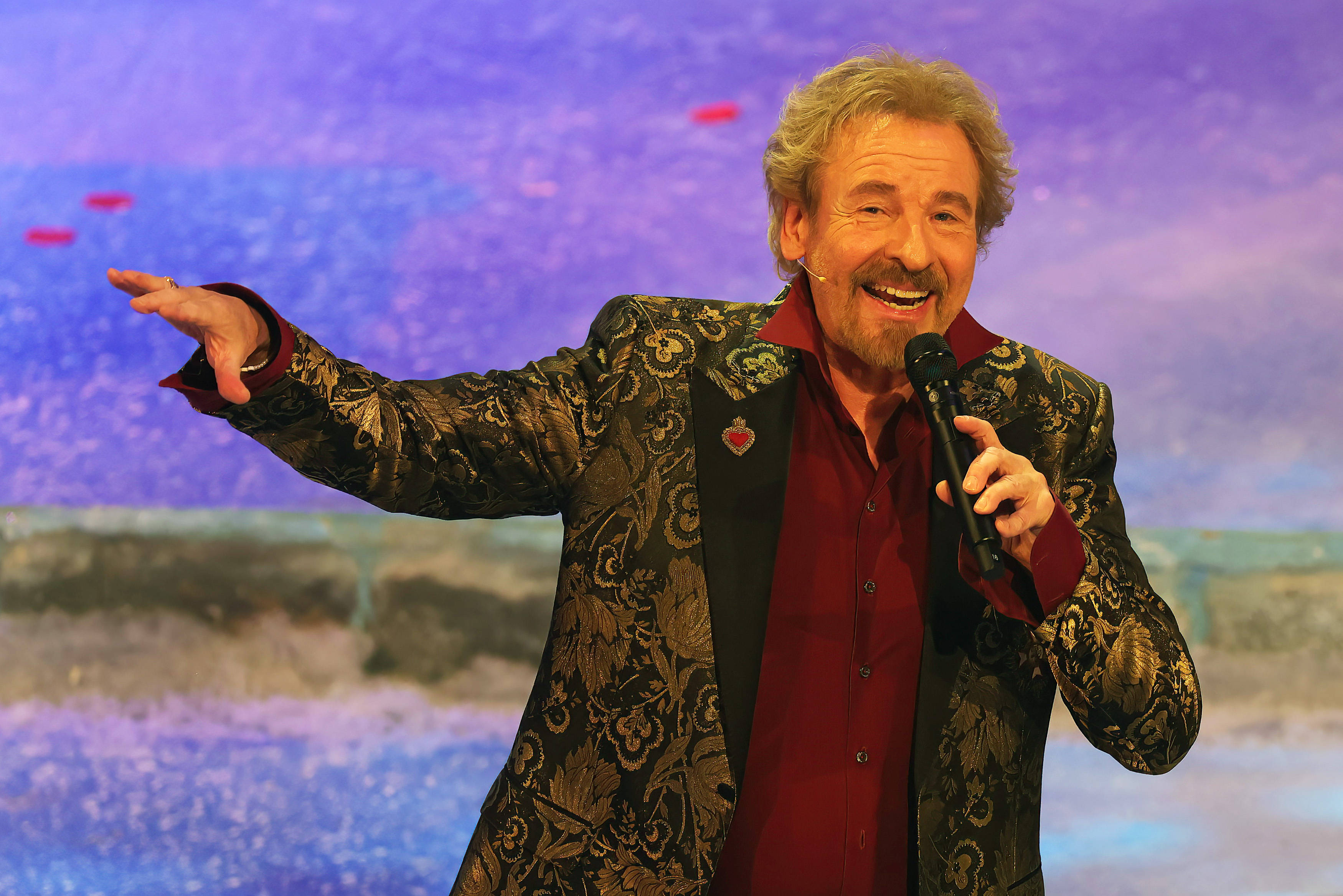 Thomas Gottschalk beim Adventsfest der 100.000 Lichter im Jahr 2024