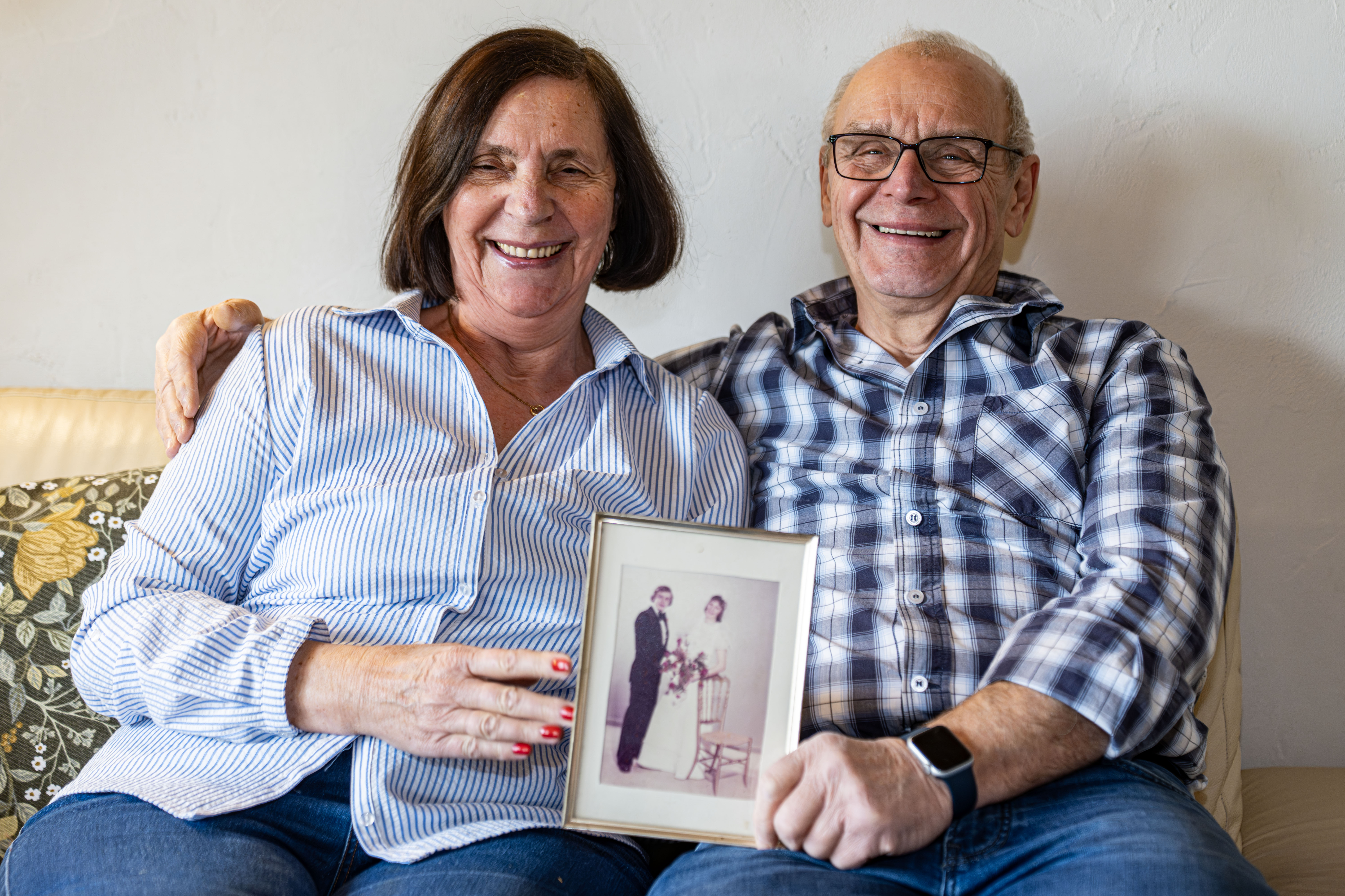 Paar feiert Goldene Hochzeit