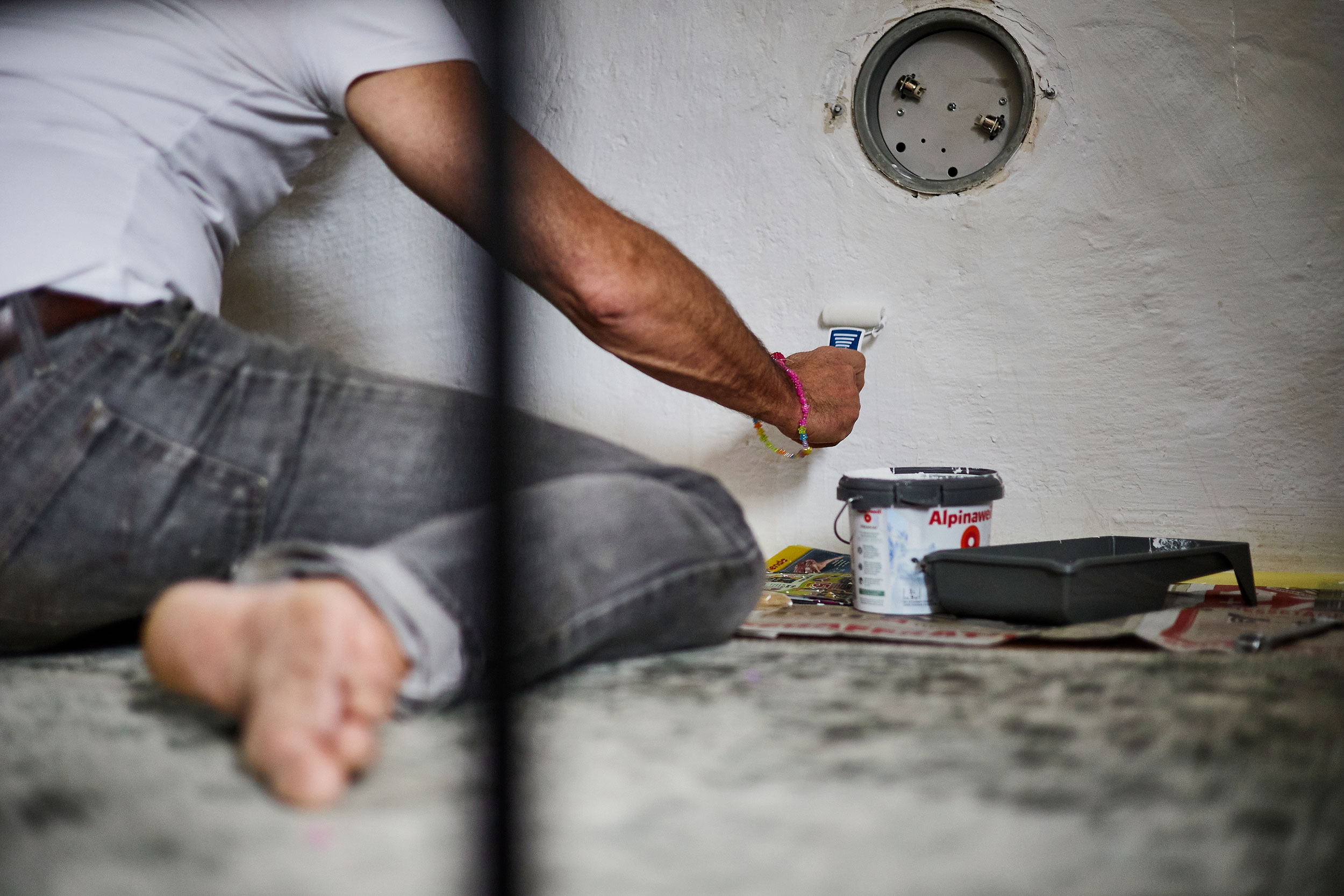 Malen und Renovieren