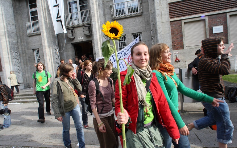 Woker Studentenprotest