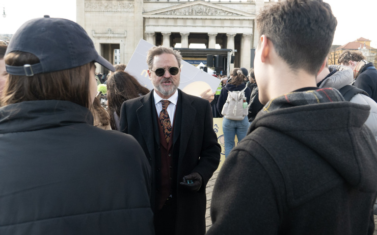 Matt Britton beim Marsch fürs Leben in München 2023