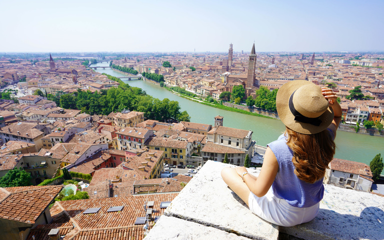 Blick auf Verona