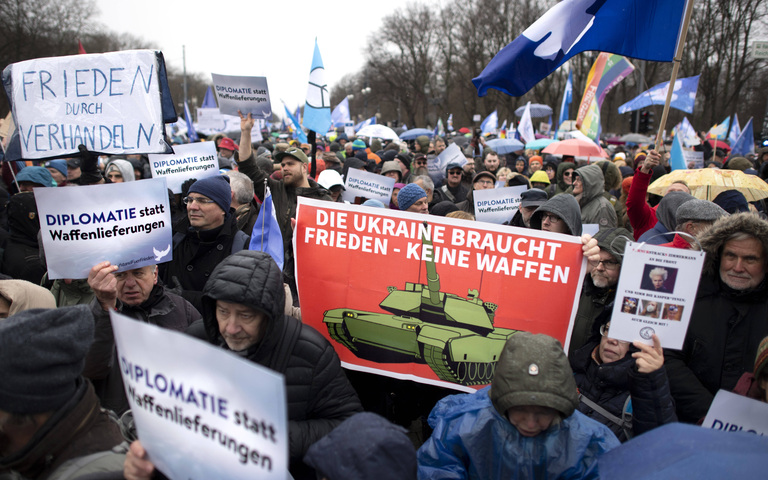 Friedensdemonstration in Berlin