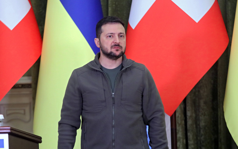 Präsident der Ukraine Wolodymyr Selenskyj