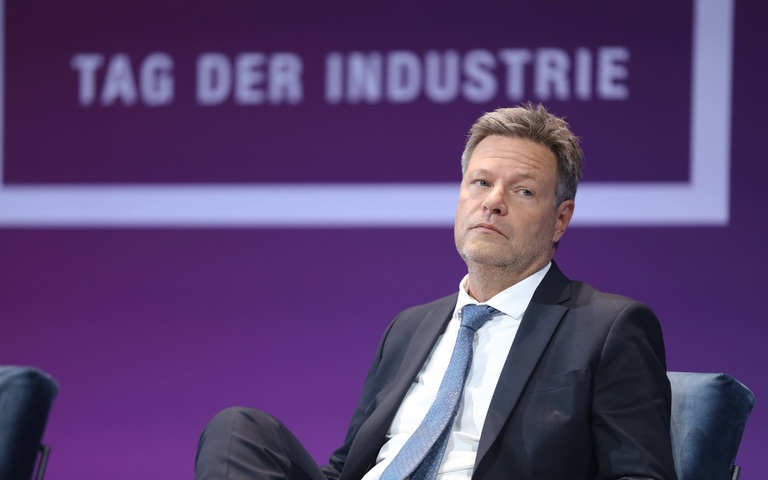 Deutschlands Wirtschaftsminister Robert Habeck (Grüne)