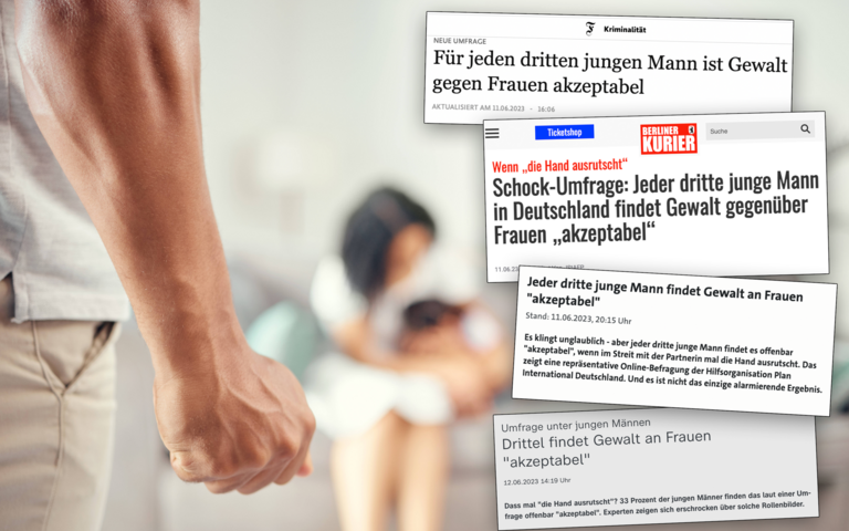 Studie über Männer-Gewalt gegen Frauen