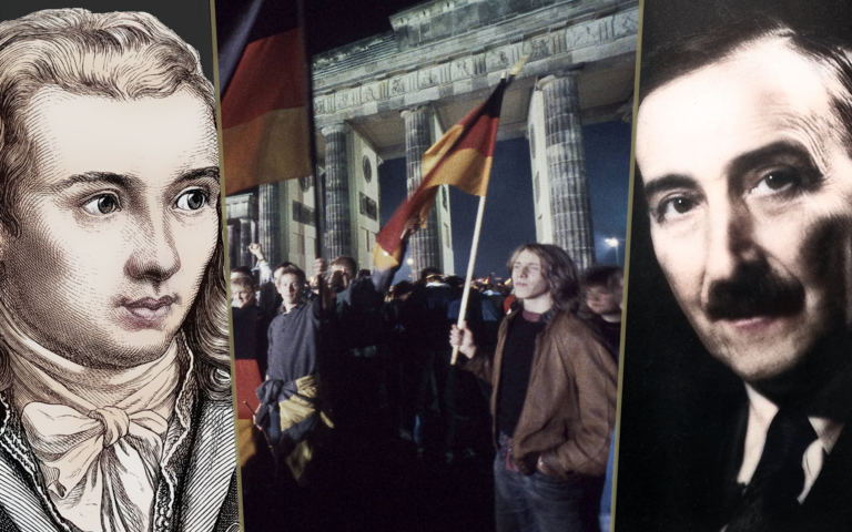 Novalis, Wiedervereinigung Deutschlands, Stefan Zweig