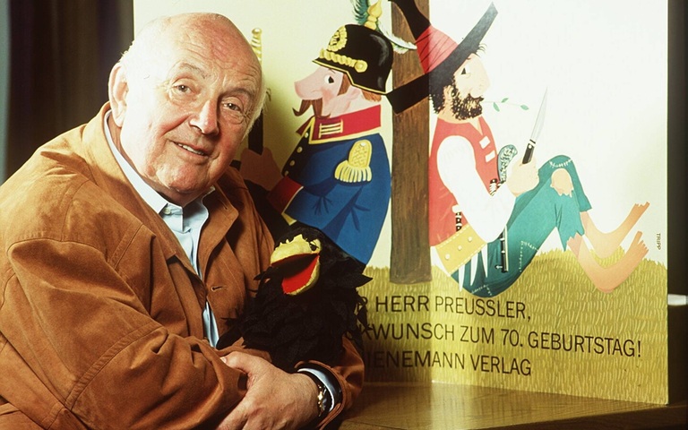 Der Schriftsteller Otfried Preußler 1993