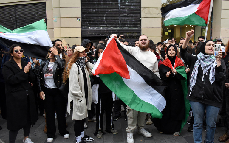 Pro-Palästina-Demonstration in Paris