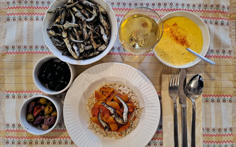 Tintenfischragout aus dem Languedoc: Rouille de Seiche