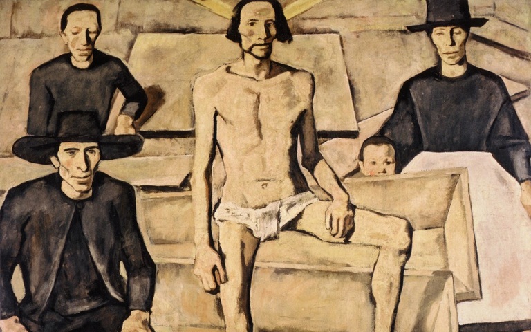 Albin Egger-Lienz (1868–1926), „Christi Auferstehung“ (1923/24)