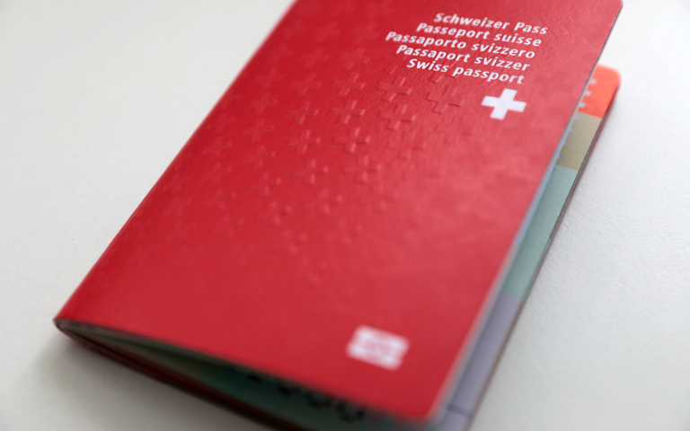 Biometrischer Schweizer Pass von 2023