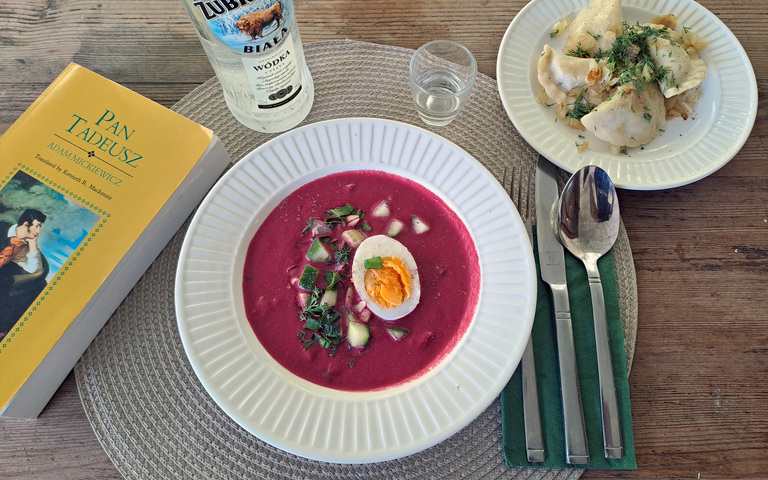 „Chłodnik litewski“, Pierogi und das polnische Nationalepos „Pan Tadeusz“