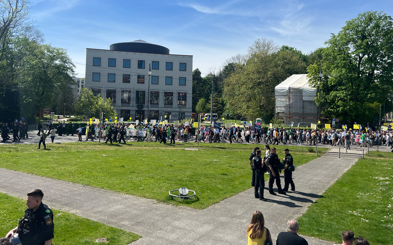 Marsch fürs Leben 2024 zieht durch Münchner Innenstadt