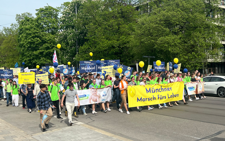 Münchner Marsch fürs Leben 2024