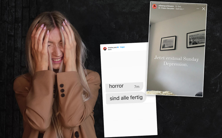 Depression wegen Rechtsruck