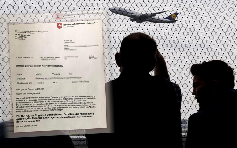 Abschiebung (Symbolbild), Anweisung der Landesaufnahmebehörde Niedersachsen