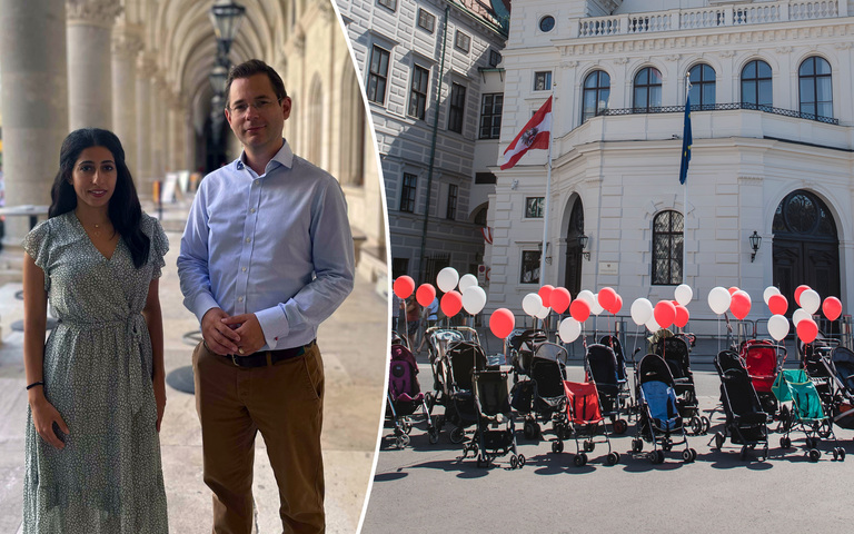 Marina Soliman (l.) und Jan Ledochowski