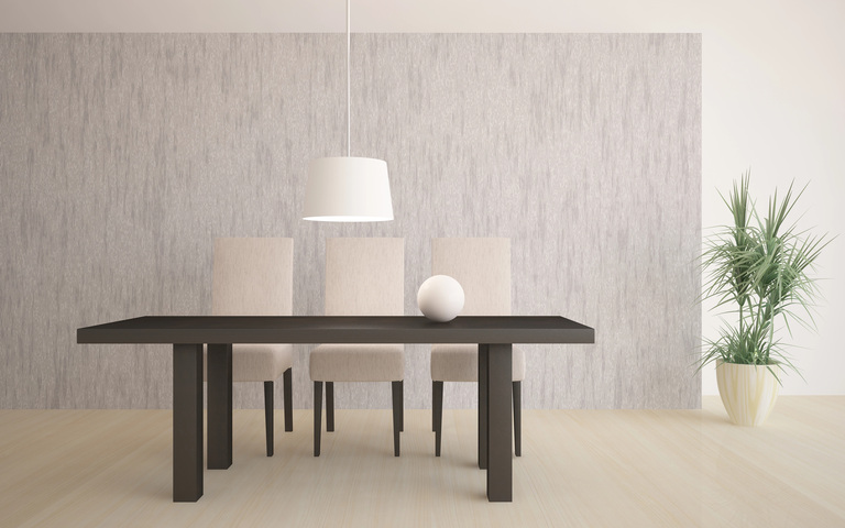 Nüchterne Einrichtung