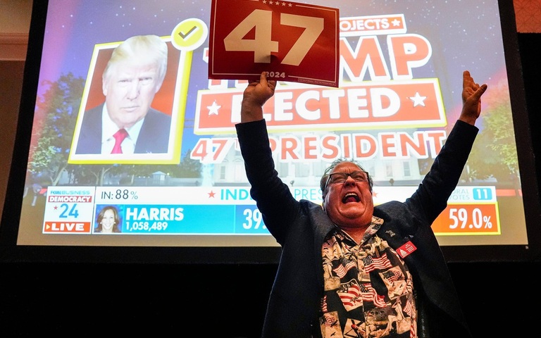 Jubel über Trumps Wahlsieg