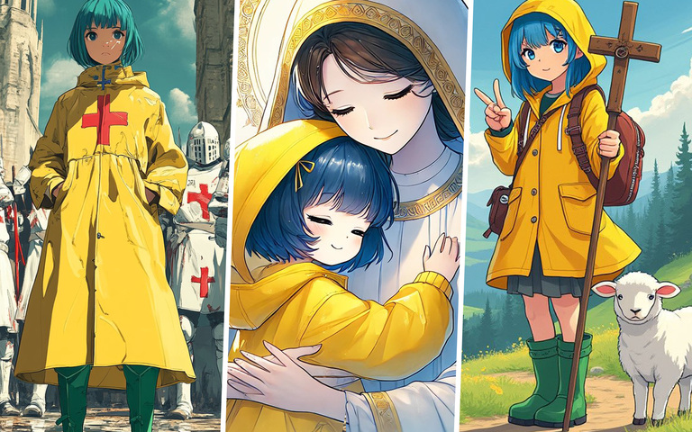 Luce, Maskottchen fürs Heilige Jahr 2025