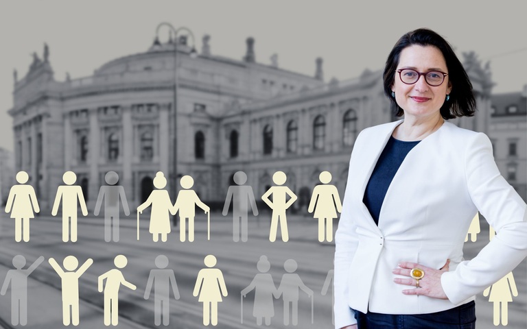 Gudrun Kugler: Wir können Straßen, Gebäude und Fabriken bauen, aber ohne Menschen, die sie nutzen, haben sie keine Bedeutung