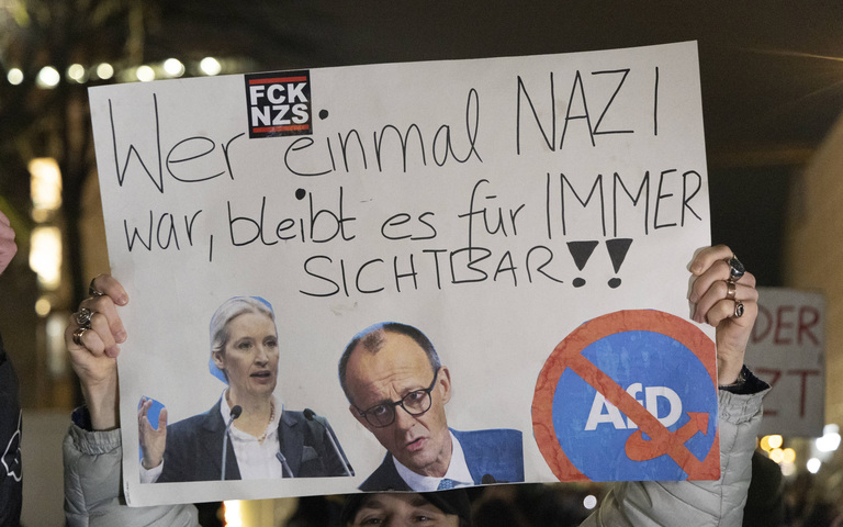 Demonstration gegen CDU und AfD in Dortmund, 30.01.2025