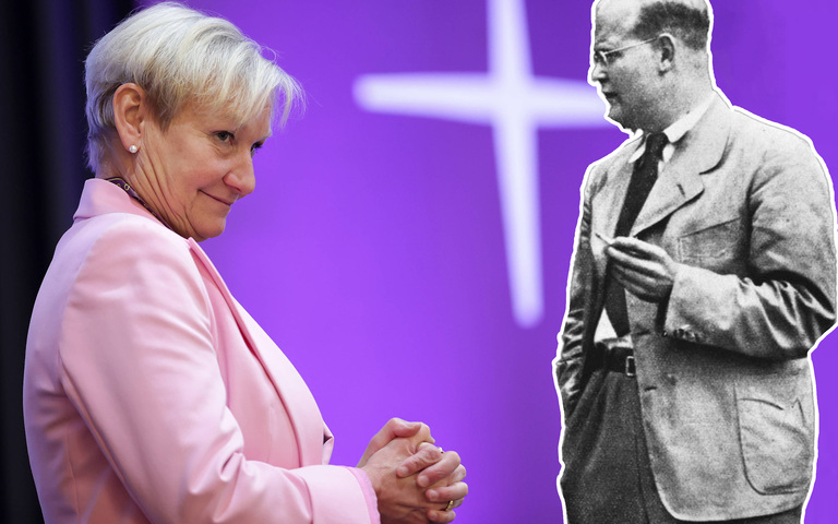 EKD-Ratsvorsitzende Kirsten Fehrs / Dietrich Bonhoeffer