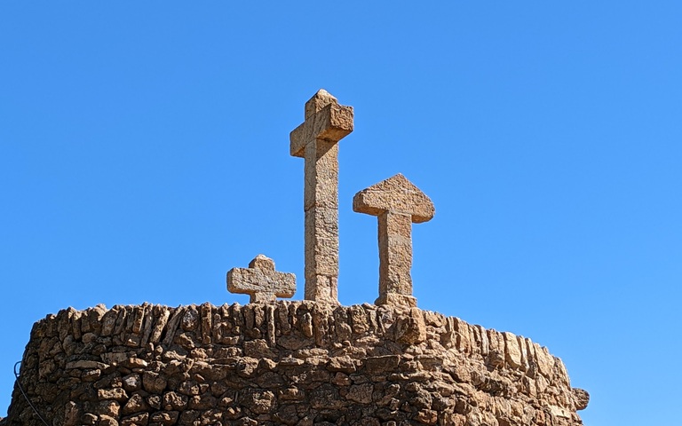 Park Güell, Kalvarienberg