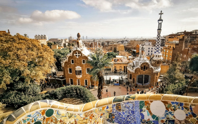 Eingang zum Park Güell, Barcelona