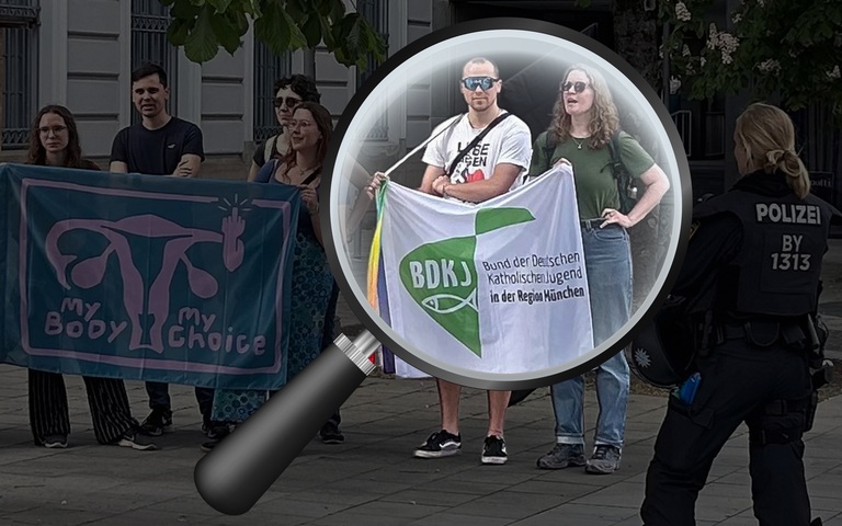 BDKJ demonstriert gegen Münchner Marsch fürs Leben, 03.05.2025