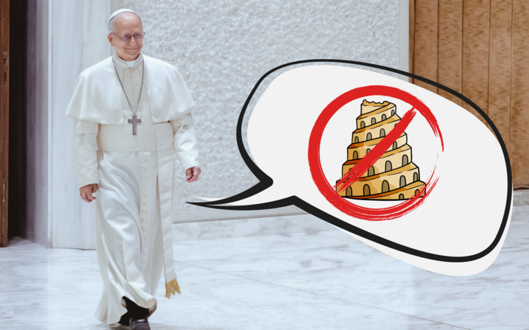 Papst Leo XIV. redet Journalisten ins Gewissen