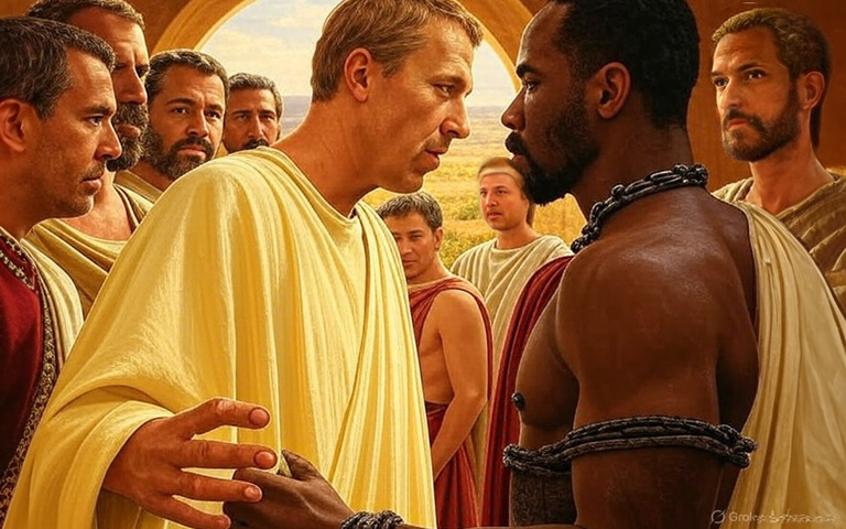 „Rome reloaded“ – Herr und Sklave