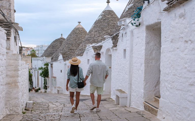 Kinderloses Paar in Apulien