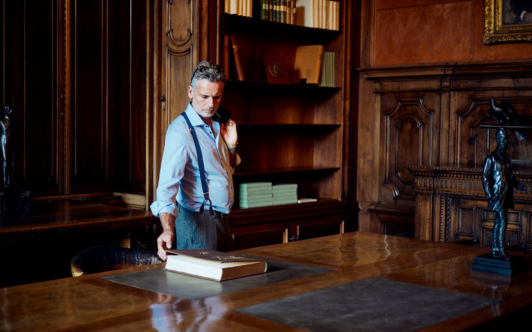 Oliver Stock in der Villa Hügel, Essen, 2025