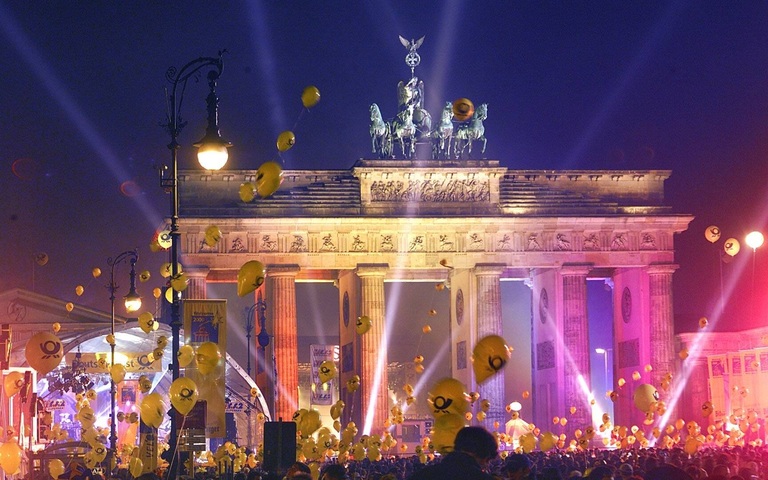 Silvesterparty in Berlin am 31.12.1999